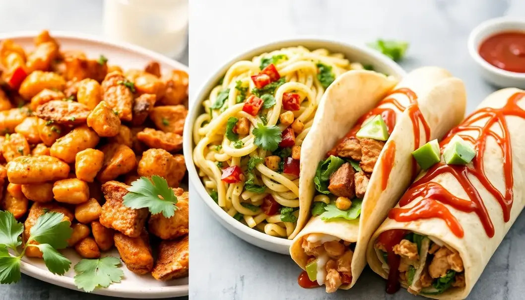 Quick and flavorful crunchy nachos, quesadillas, and spicy popcorn.