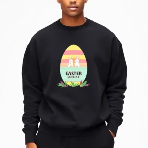Cute Bunny Ears Easter T-Shirt For Kids Sweatshirt