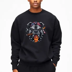 Dog Dad Fuel Travel Coffee Cup Sweatshirt