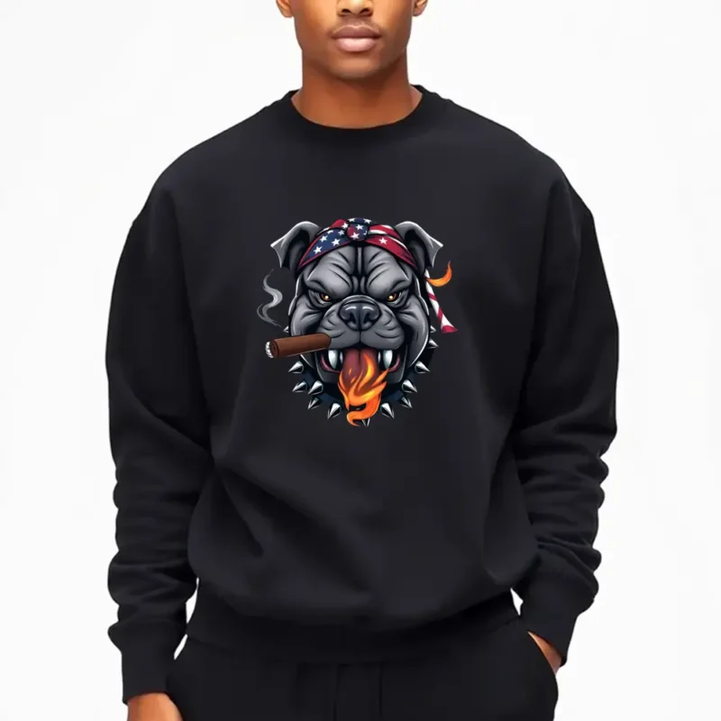 Dog Dad Fuel Travel Coffee Cup Sweatshirt