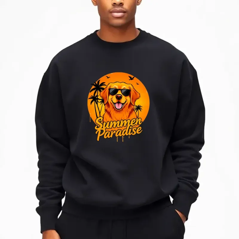 Dog Lovers Journal With Paw Print Cover Sweatshirt