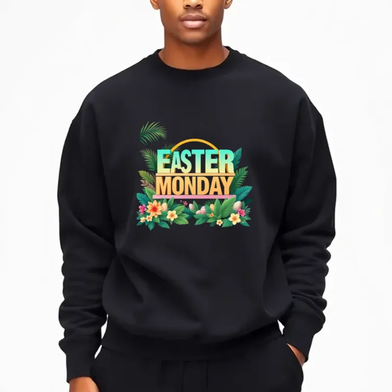 Easter Bunny Mug With Custom Name Sweatshirt