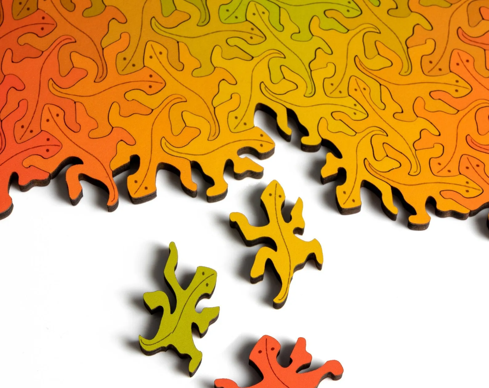 Lizard Infinity Wooden Puzzle