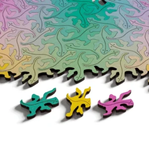 Small Lizard Infinity Wooden Puzzle